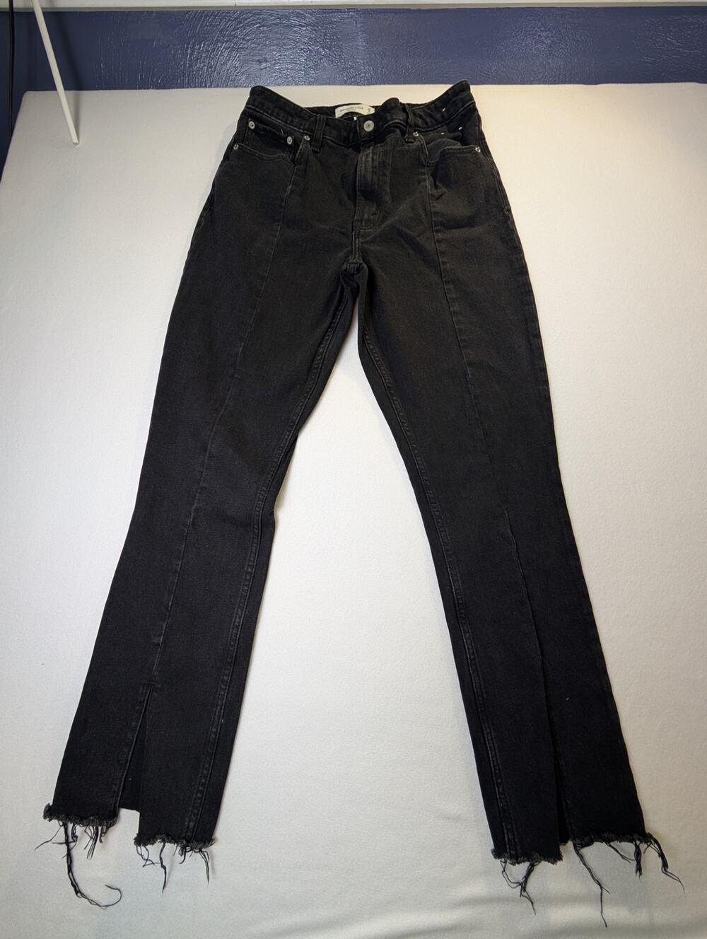 Abercrombie and Fitch Black Skinny High Rise Curvy Love Size 8R/29